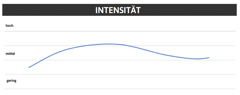 Gefühlslage und Intensität von Steps in der Customer Journey Map