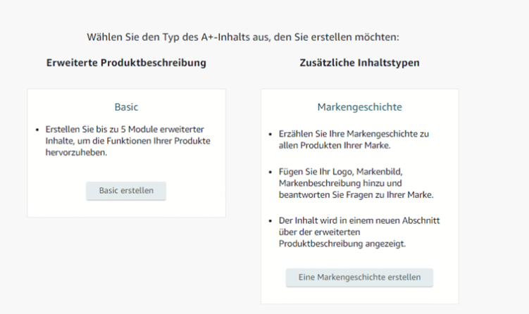 seokratie-amazon-a+-content-typen-auswahl