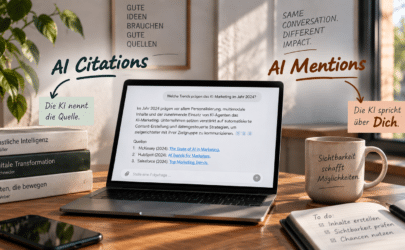 AI Citations & Mentions: So optimierst Du Deine Sichtbarkeit in KI-Suchen